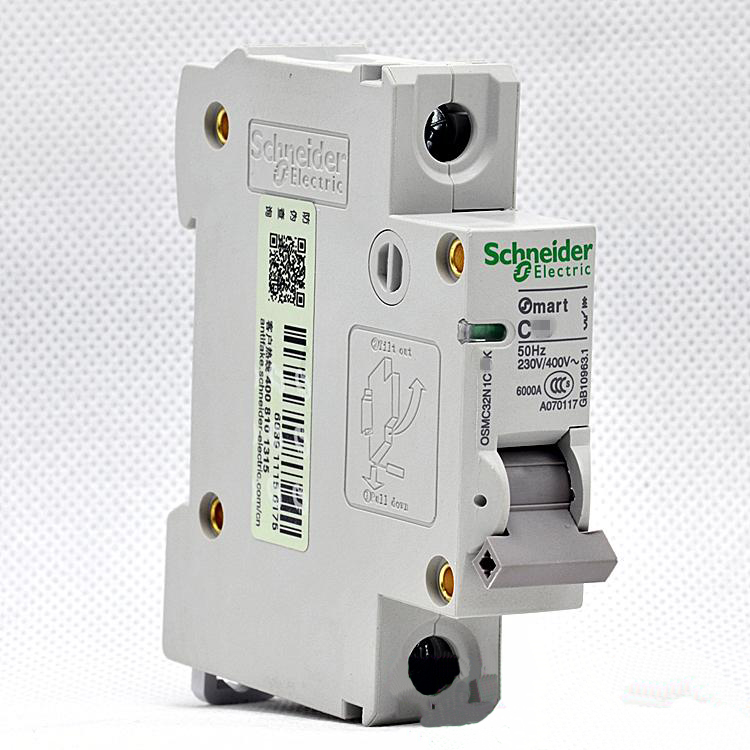 原装施耐德小型断路器OSMC32N1C3K空气开关1P3A 施耐德断路器,OSMC32N1C3K空气开关,施耐德OSMC32-K系列1P3A