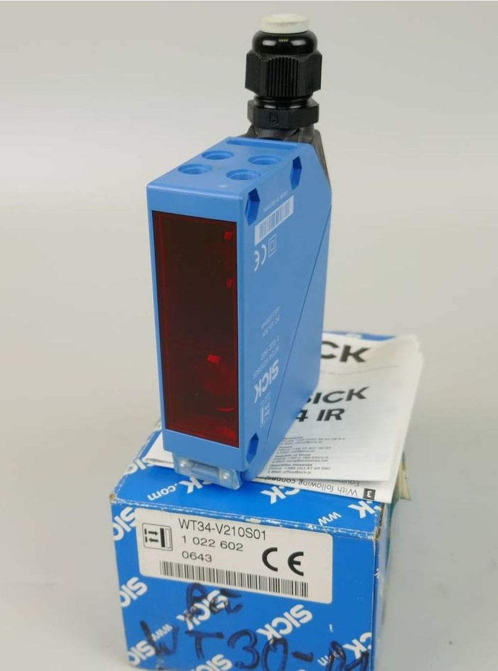 Reflektionslichttaster Sick WT34-V210S01 1022602 ovp WT34-V210S01,Sick