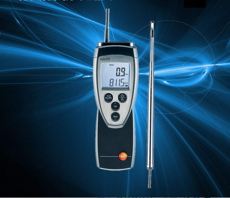 德国testo 425 热敏风速仪 便携式热线式风速仪 风速计