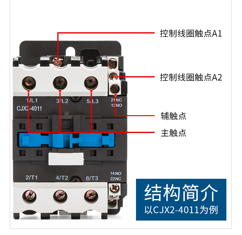 正泰（CHNT） 正泰交流接触器65a CJX2-6511 LC1 CJX4 380V 正泰,全新,交流接触器