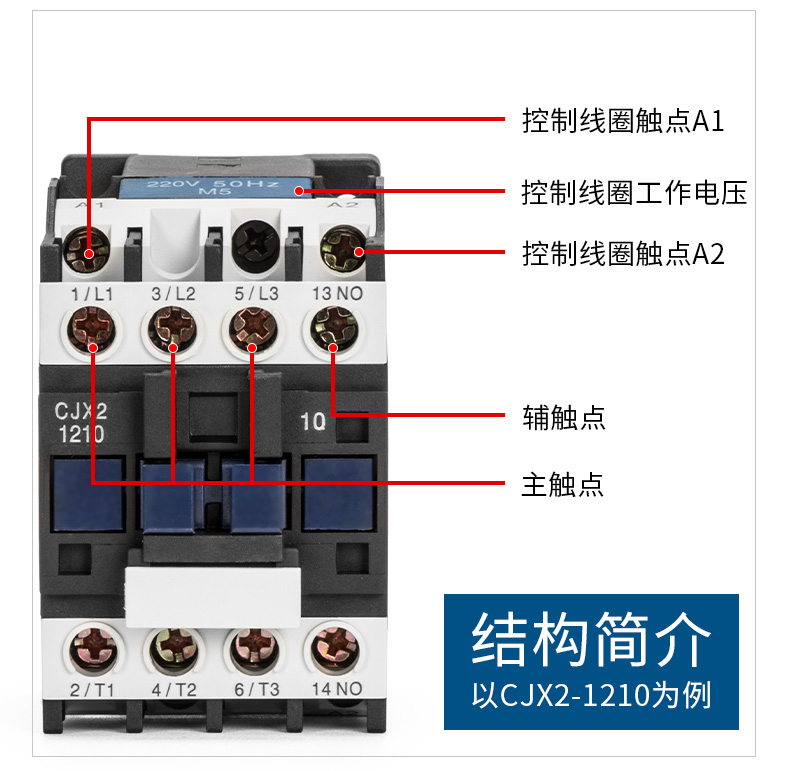 正泰（CHNT） 正泰交流接触器 正泰CJX2-1210/120112A接触式继电 正泰,全新,交流接触器