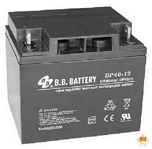 台湾BB蓄电池BP40-12 蓄电池12v40ah BB蓄电池,台湾BB蓄电池,美美蓄电池