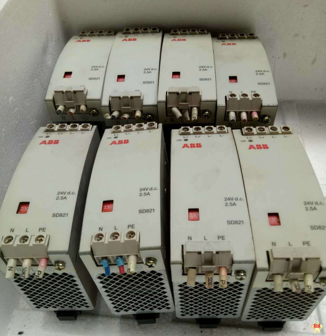 ABB PLC电源模块SD821 3BSC610037R1 ABB,PLC,电源模块,SD821 3BSC610037R1,原装现货