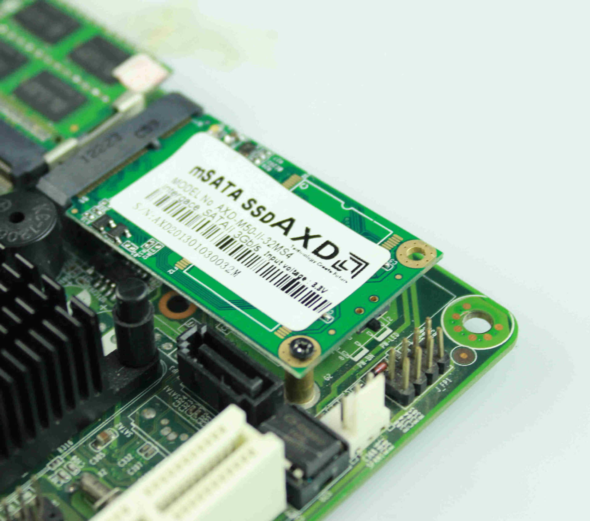 AXD-M50系列M0-300A mSATA SATA SSD固态硬盘（MLC系列 ） 工业级mSATA SSD,mSATA SSD,mini PCIE  SSD,宽温级mSATA SSD,mSATA SSD全高