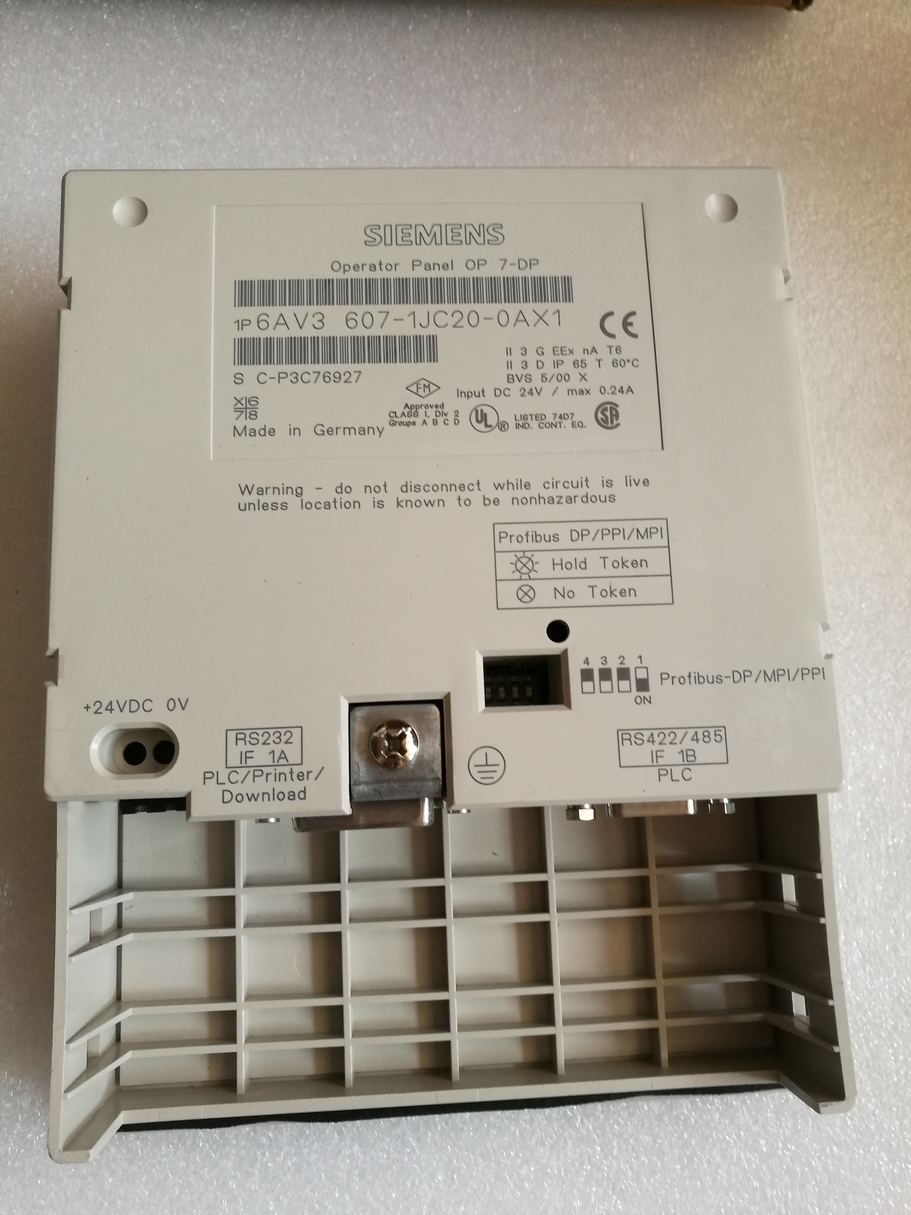 西门子 SIEMENS 触摸屏 6AV3607-1JC20-0AX1 现货 西门子,SIEMENS,触摸屏,6AV3607-1JC20-0AX1,HMI