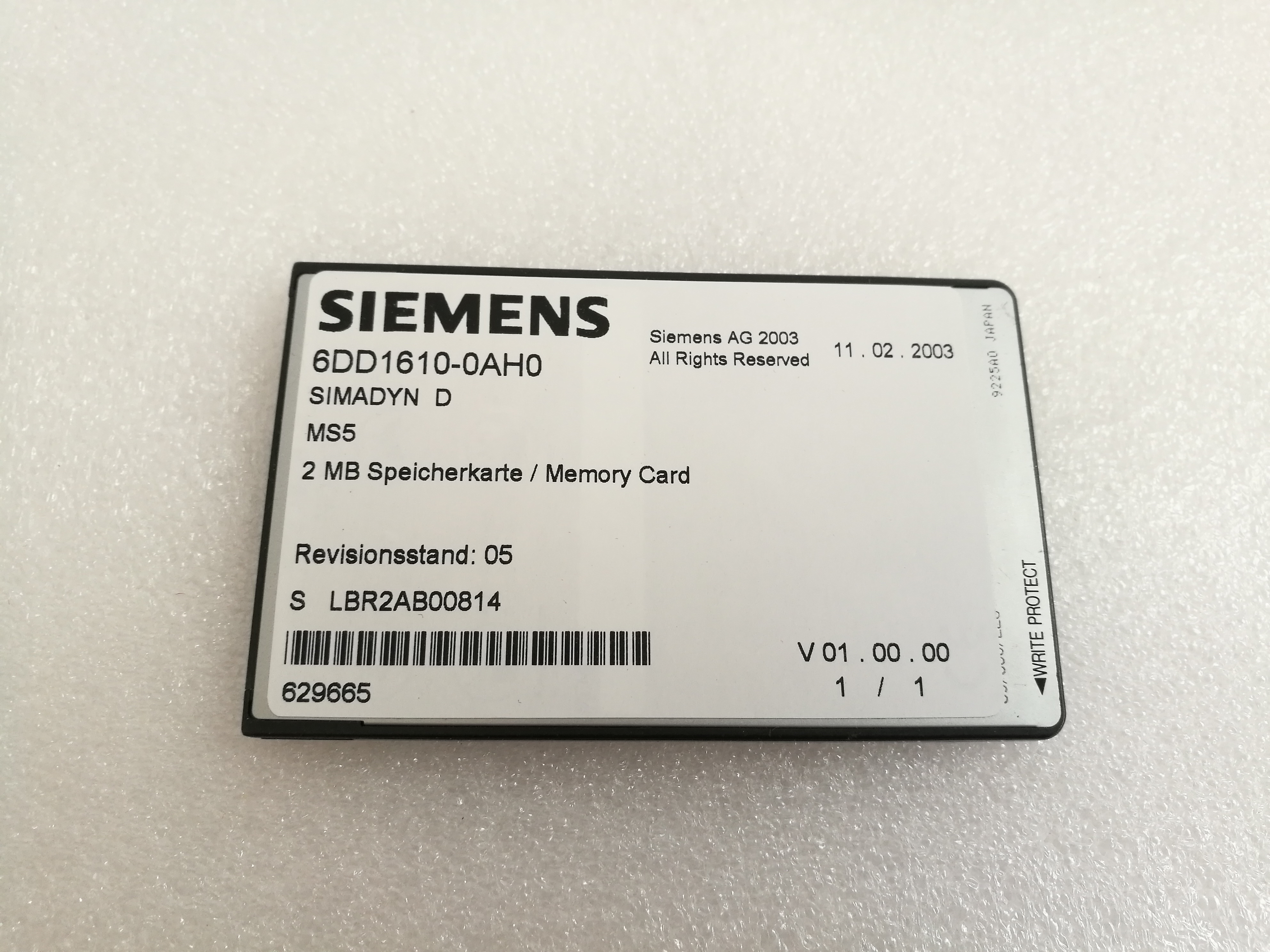西门子 SIEMENS 存储卡 6DD1610-0AH0 6DD1610-0AH3 6DD1610-0AG1 现货 西门子,SIEMENS,6DD1610-0AG1,6DD1610-0AH0,存储卡