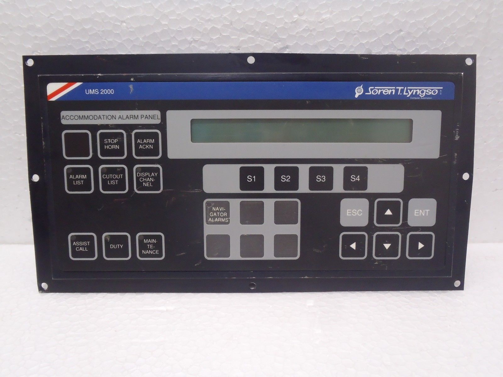 SorenT.Lyngso UMS 2000 Accommodation Alarm Panel 970400110 V NR87898,其他品牌,PLC