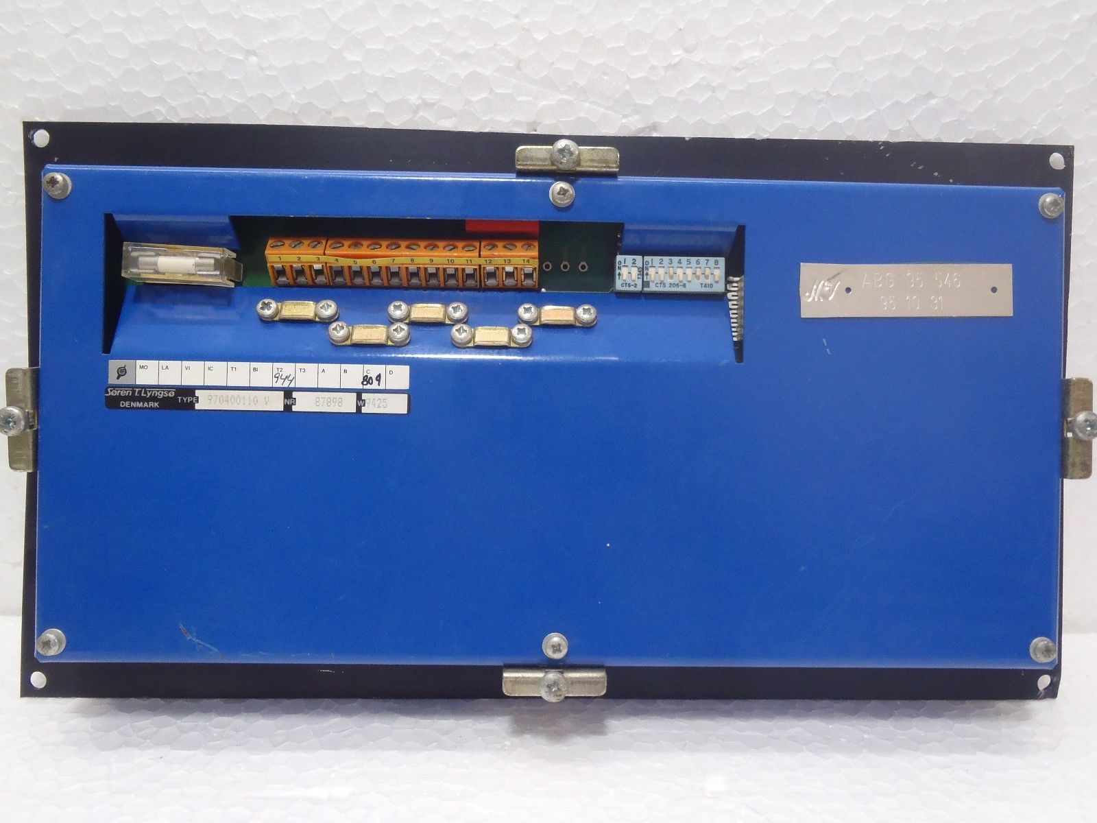 SorenT.Lyngso UMS 2000 Accommodation Alarm Panel 970400110 V NR87898,其他品牌,PLC