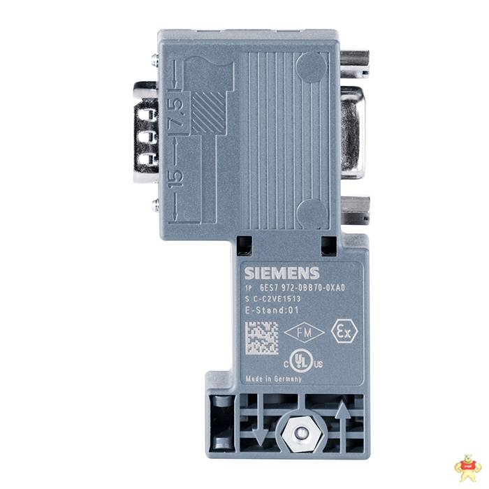 6ES7972-0BB70-0XA0西门子90度dp总线连接插头 DP模块,DP连接器,972-0BB70,总线连接插头,西门子DP