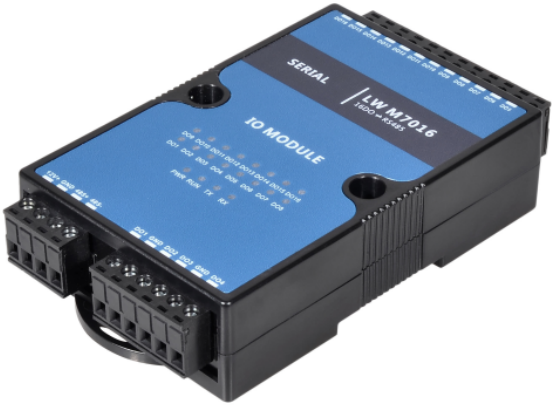 开关量输出模块LW M7016 16路DO开关量转RS485 深圳 开关量输出模块,开关量采集模块,开关量转RS485,16路DO开关量输出,16路DO转RS485