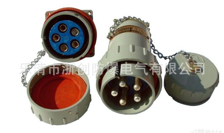 厂家直销BJ-60AYT/GZ固定式无火花型防爆单相三极插头插座 防爆单相三极插头插座,无火花型防爆单相三极插头插座,固定式防爆单相三极插头插座