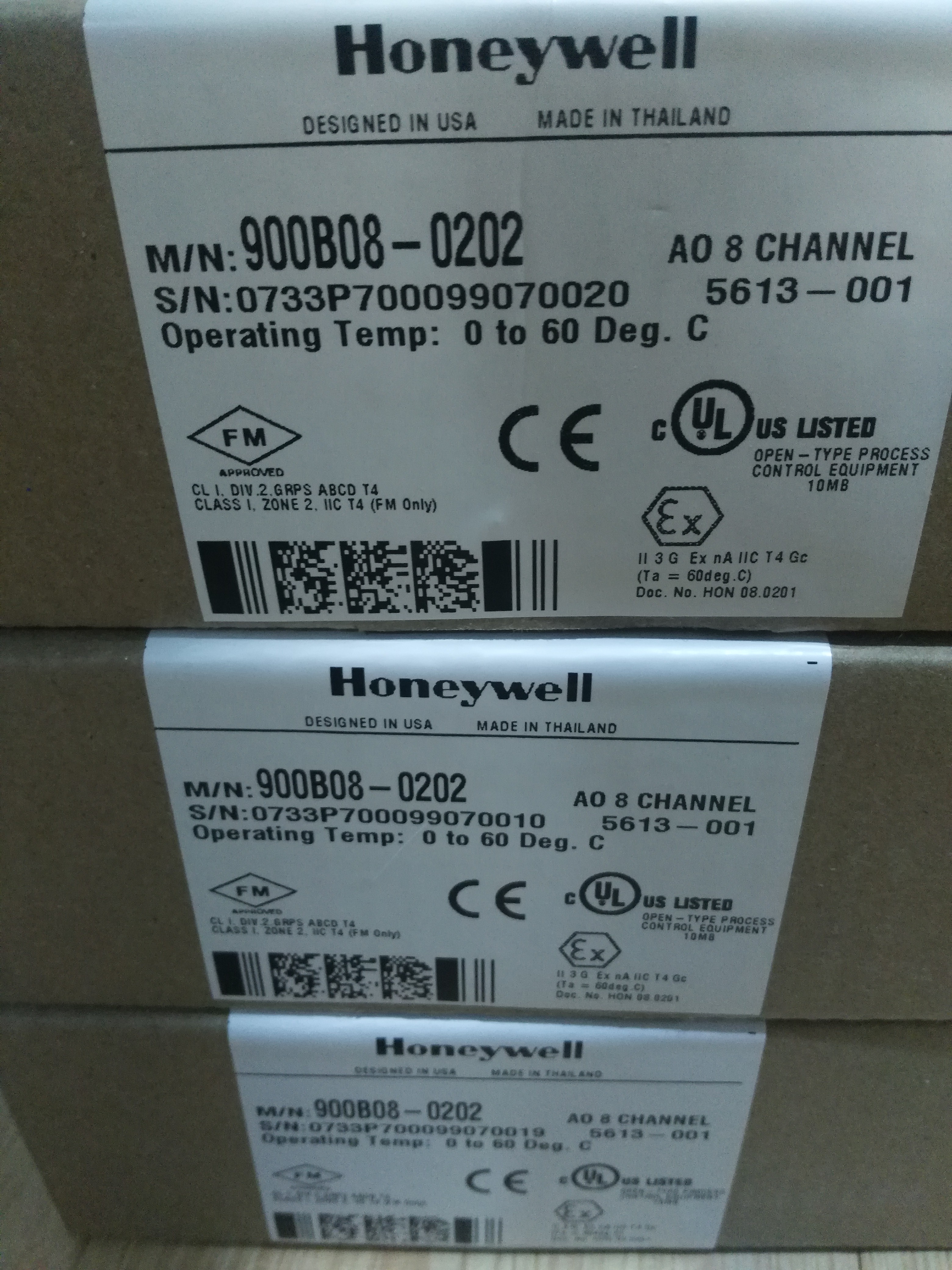 霍尼韦尔HC900系统输出模块 900B08-0001 Honeywell,900B08-0001,HC900