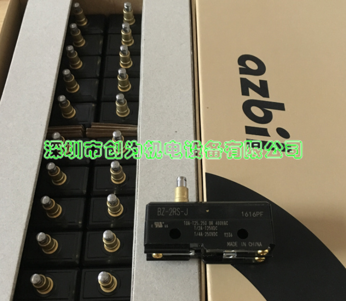 日本山武azbil微动开关BZ-2RS-J,全新原装现货 BZ-2RS-J,微动开关,全新原装正品