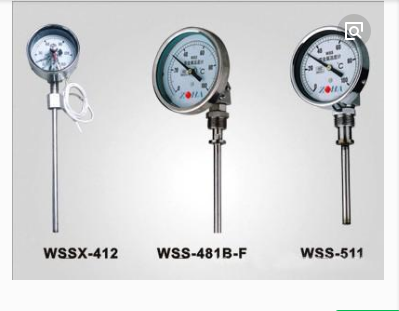 双金属温度计WSS-581 双金属温度计WSS-581,双金属温度计,WSS-581,WSS-481,万向双金属温度计