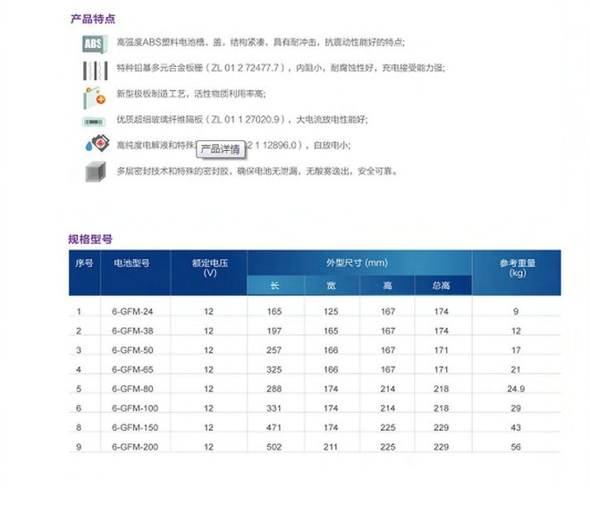 双登蓄电池6-GFM-200/12V200AHUPS电源直流屏专用蓄电池 双登蓄电池,双登蓄电池12V24AH,江苏双登蓄电池,双登蓄电池狭长型,双登蓄电池6-GFM-150F