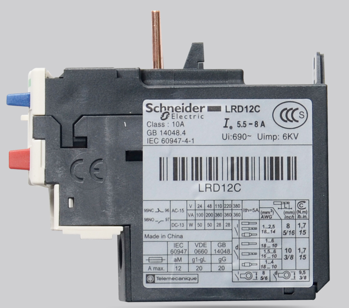 现货上海施耐德热继电器LRD01C热过载继电器0.10-0.16A LRD-01C,LRD01C,施耐德继电器,施耐德热继电器,施耐德LRD