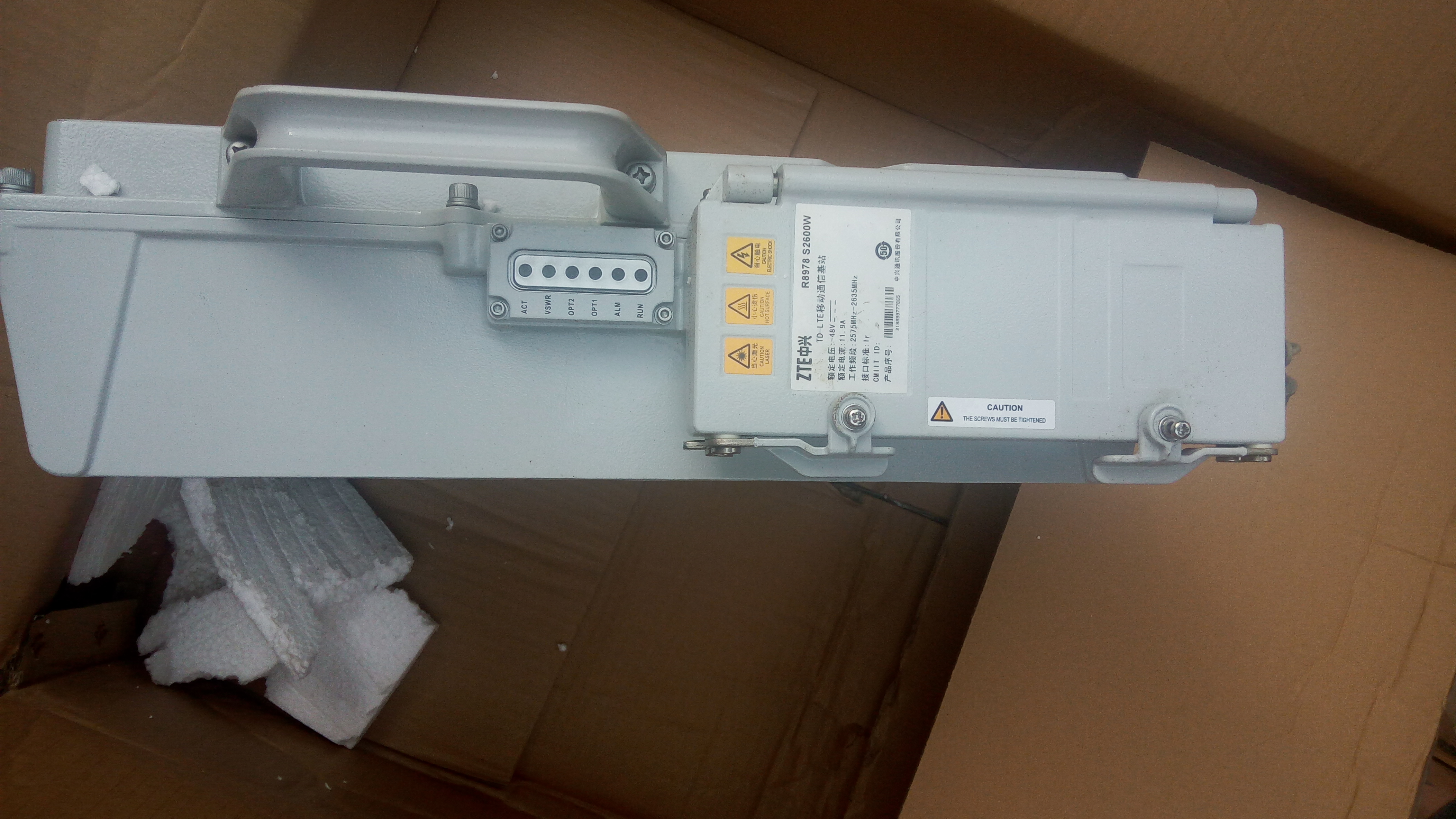 中兴R8978 S2600W M1920A TD-LTE单元 4G RRU R8978 S2600W,R8978 S2600W中兴,中兴 RRU,4G RRU,TD-LTE