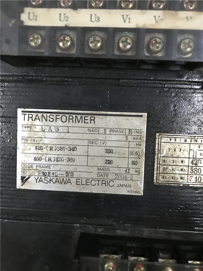 原装进口LAB安川变压器 TRANSFORMER 现货销售 TRANSFORMER,安川,LAB,变压器