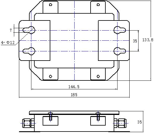 梅特勒托利多_AJB-005接线盒5孔模拟接线盒 称重显示器,称重控制器,称重仪表