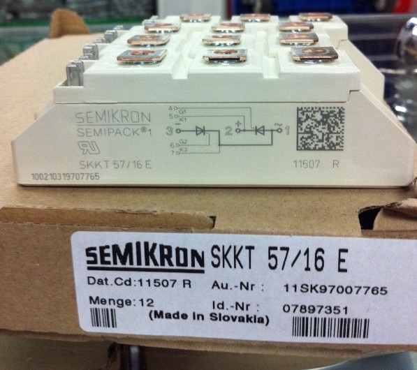 德国西门康SEMIKRON可控硅SKKT106/16E欢迎选购 可控硅模块,IGBT模块,晶闸管模块