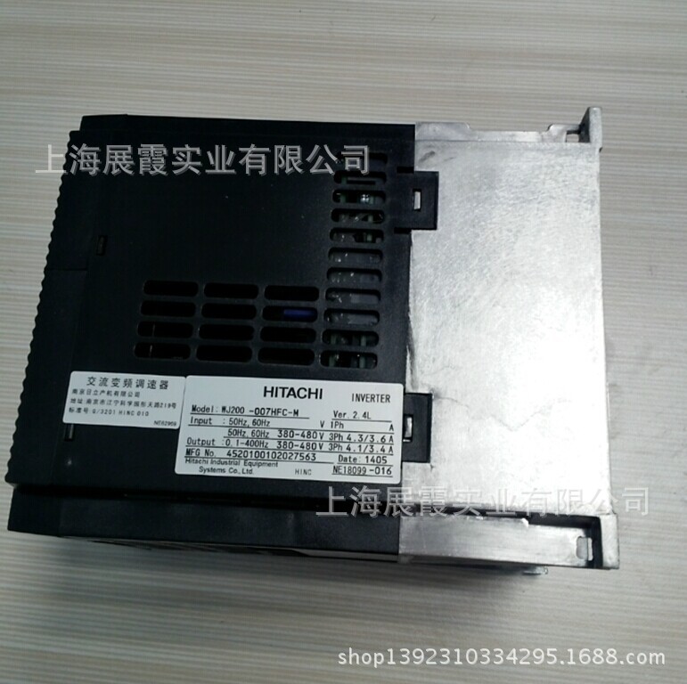 【原装全新】日立变频器 WJ200-007HFC-M 日立变频器代理现货 日立 WJ200-007HFC-M,WJ200-007HFC-M,日立变频器