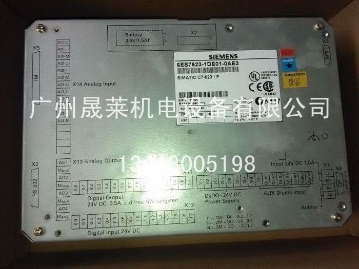6ES7623-1SB01-0AC0 C7-623 6ES7623-1SB01-0AC0,C7-623,西门子控制器,分油机控制器,GEA控制器