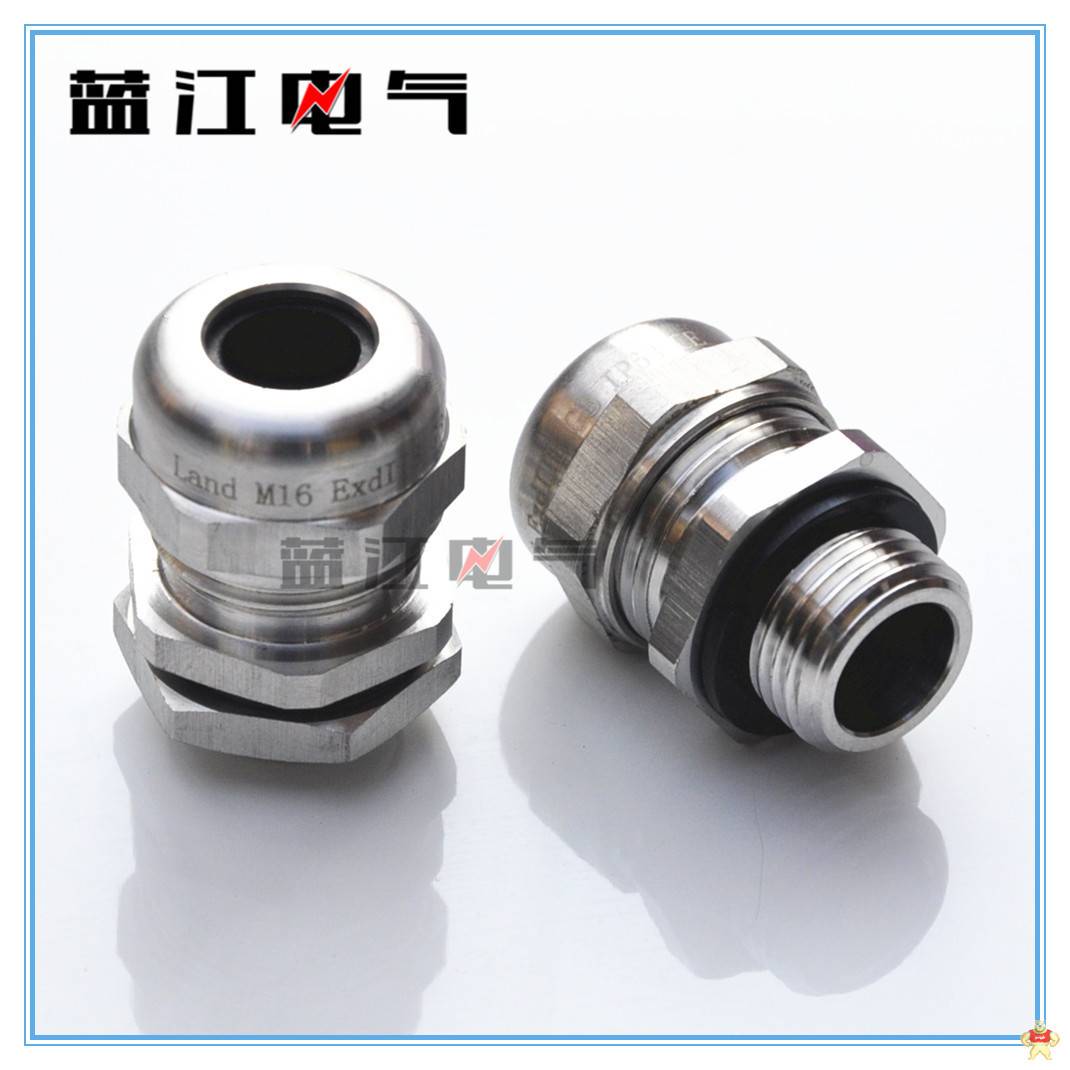 蓝江品牌 M16不锈钢电缆接头 304防爆格兰头 厂家现货 不锈钢电缆接头,防爆格兰头,不锈钢格兰头,不锈钢防爆接头,不锈钢防水接头
