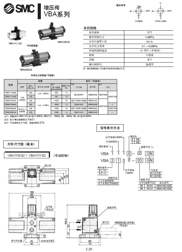 SMC VBA40A-04GN增压器 SMC代理,VBA40A-04GN,SMC总代理,SMC现货,SMC原装现货