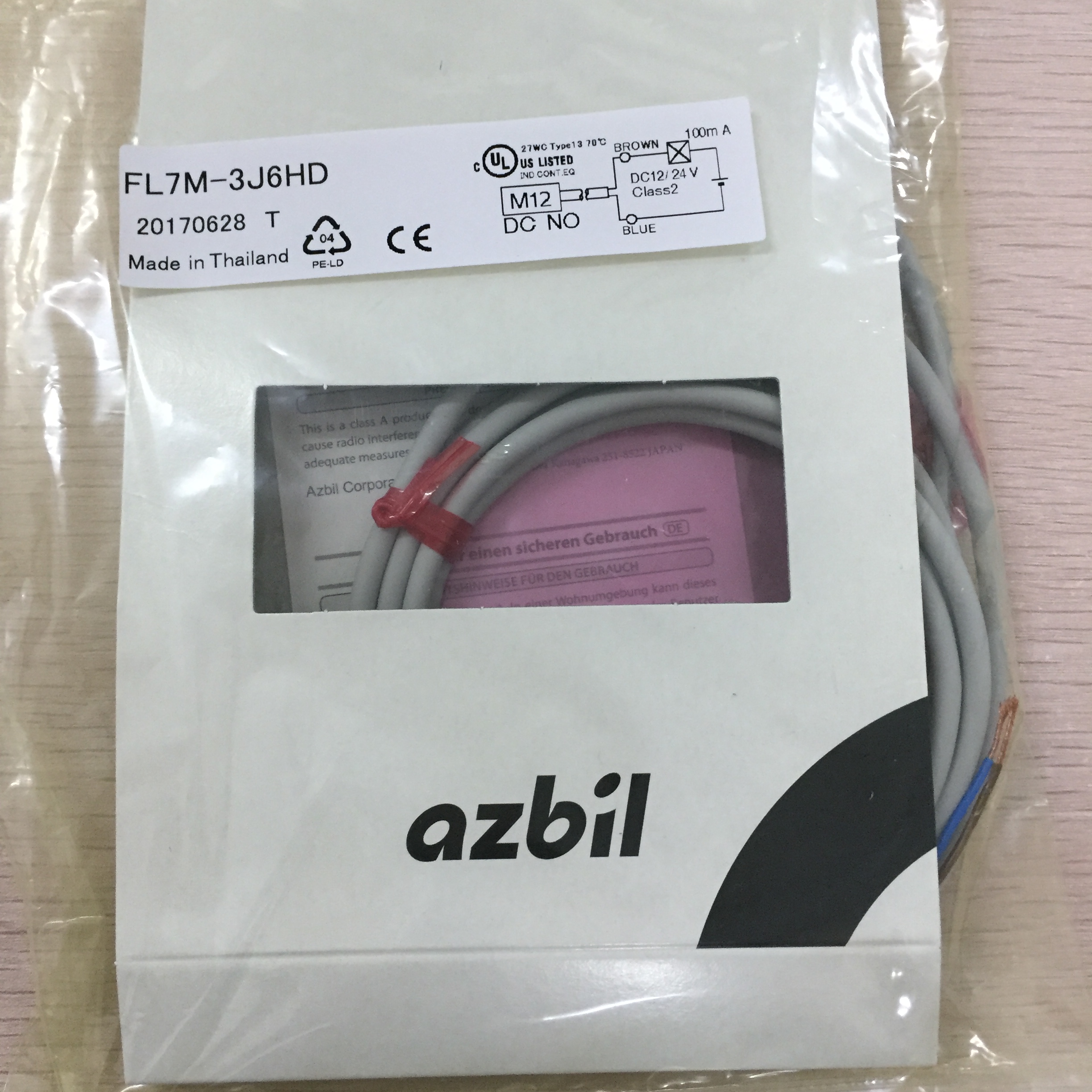 azbil接近开关FL7M-3J6HD现货销售 接近开关电感fl7m-3j6hd FL7M-3J6HD,接近开关,接近传感器