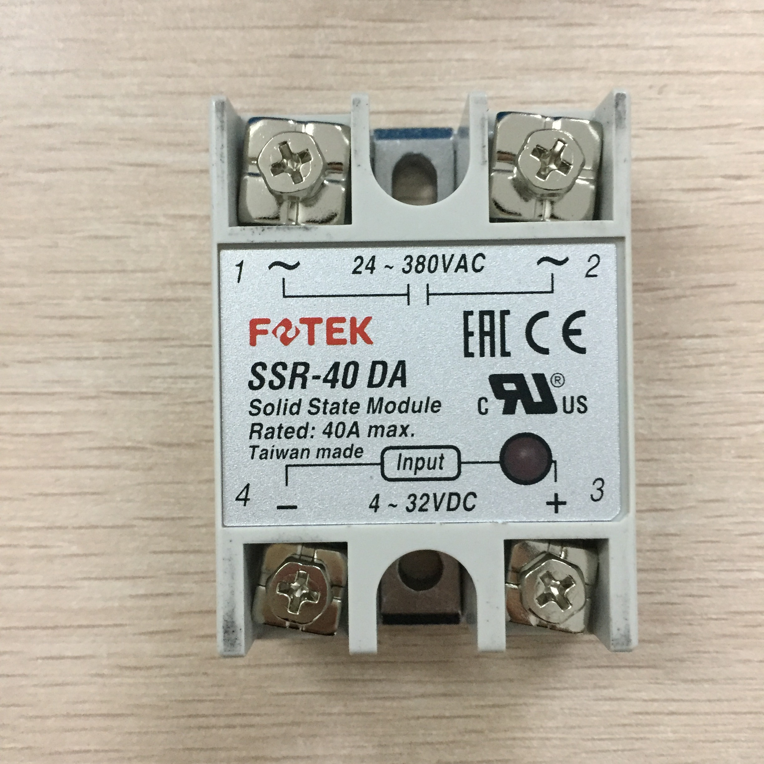 FOTEK/阳明单相固态继电器SSR-40DA现货在售 固态继电器 单相 SSR-40DA,继电器,固态继电器,单相固态继电器