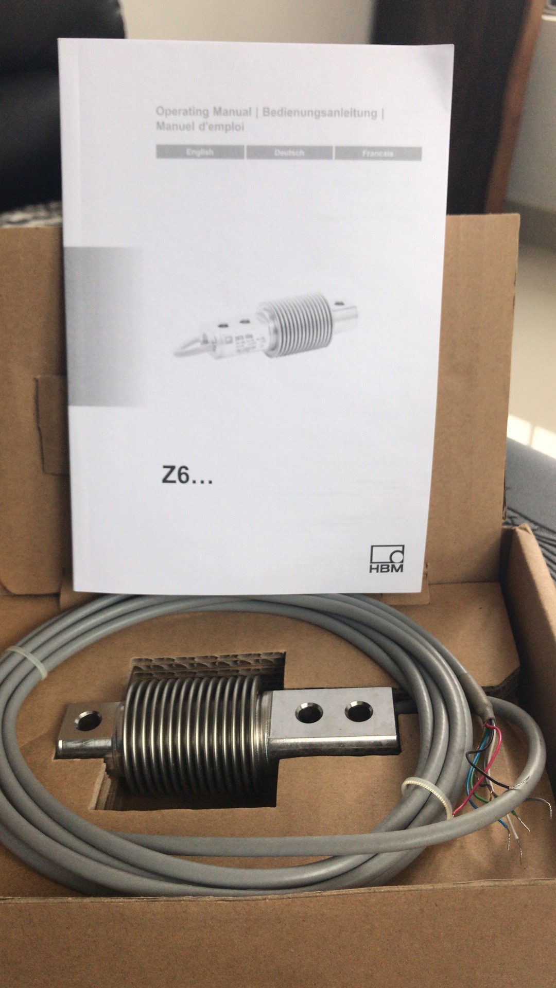 （HBM）Z6FC3/20KG波纹管称重传感器 传感器,电磁阀,压力开关,称重传感器,HBM